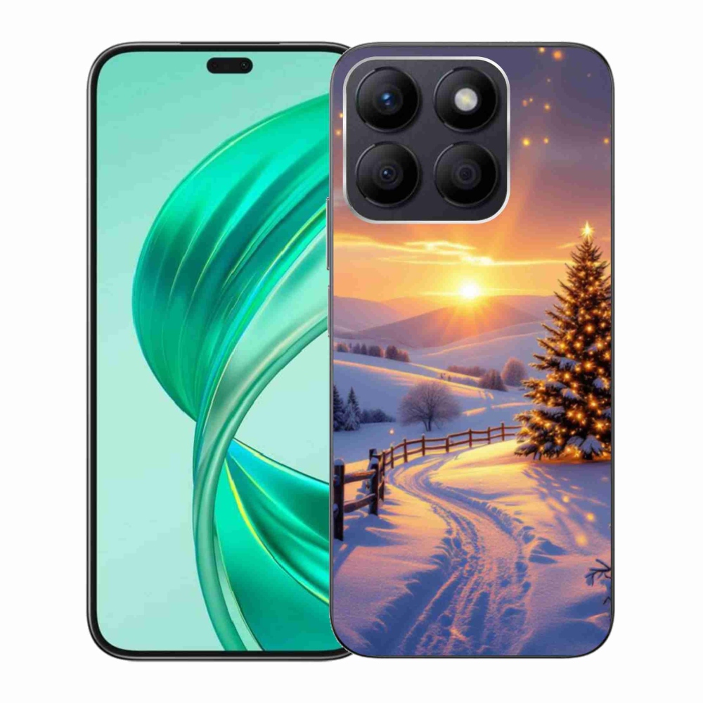 Gelový kryt mmCase na Honor X8b - zimní krajina