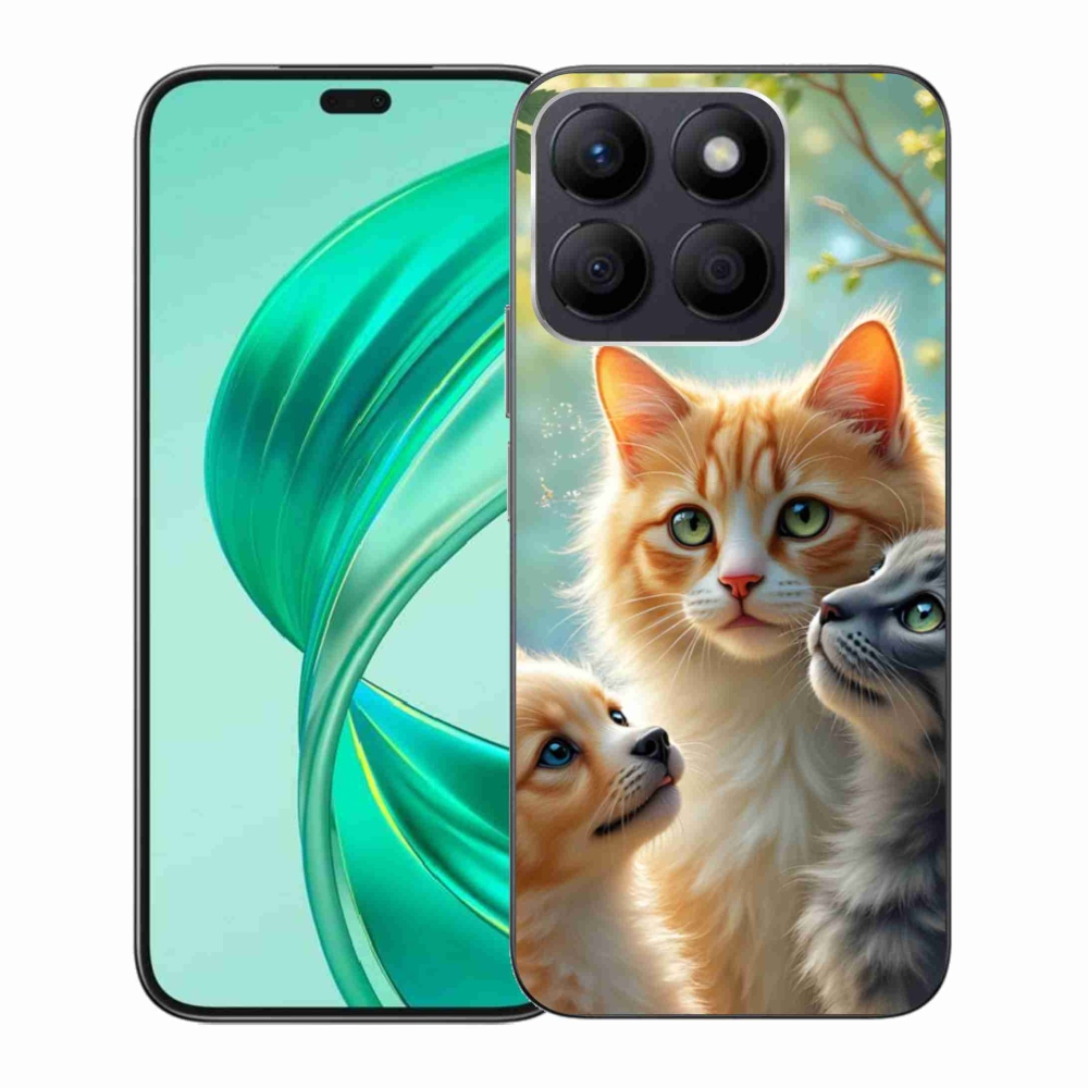 Gelový kryt mmCase na Honor X8b - zvířecí přátelství 2