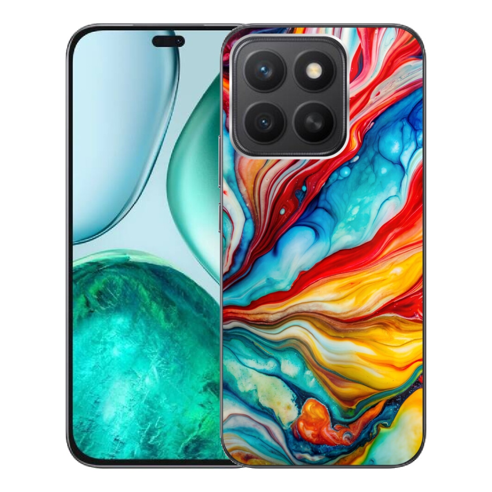 Gelový kryt mmCase na Honor X8c - abstraktní motiv 58