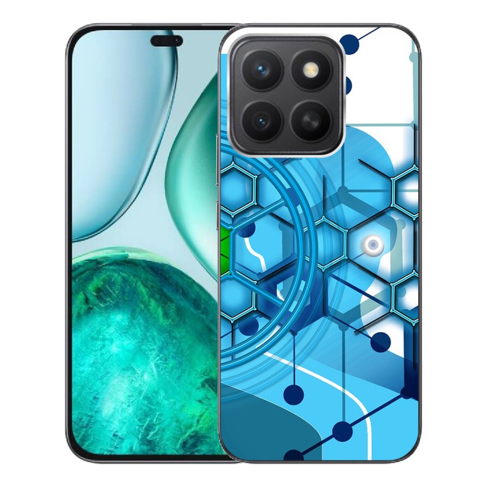 Gelový kryt mmCase na Honor X8c - abstraktní vzor 2