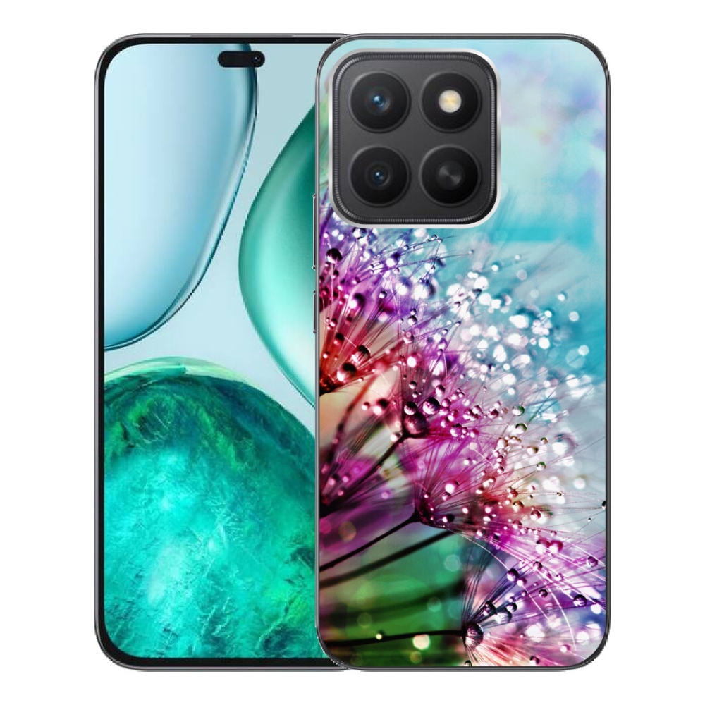 Gelový kryt mmCase na Honor X8c - barevné květy