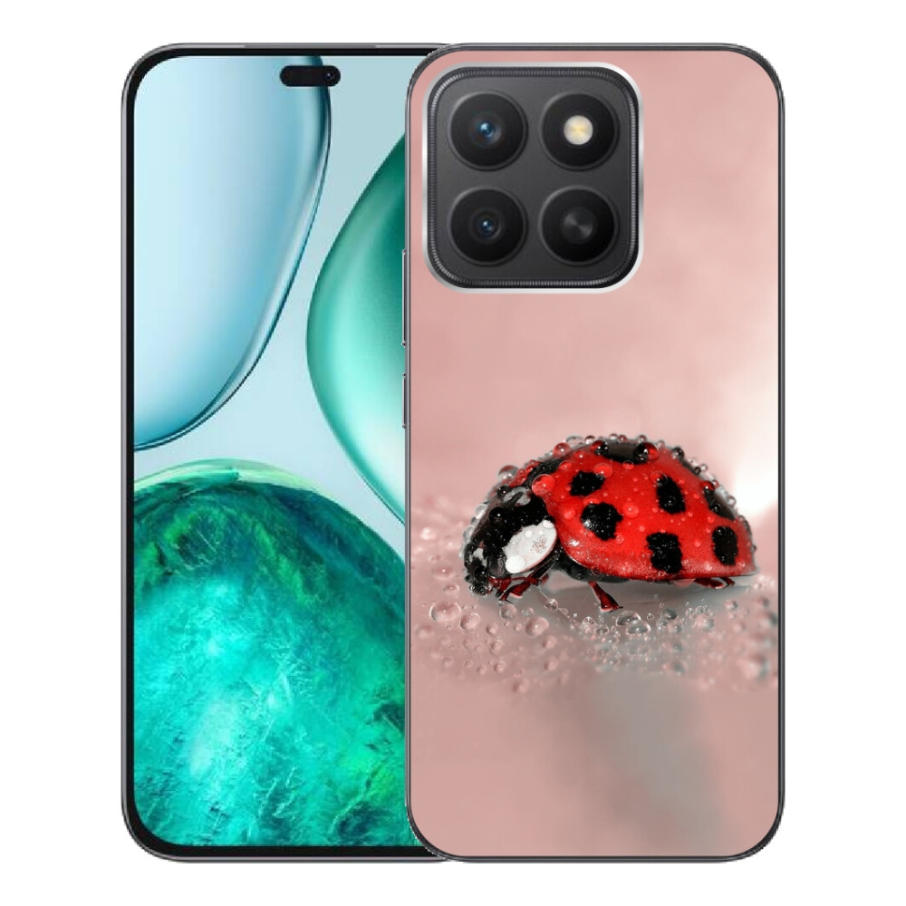 Gelový kryt mmCase na Honor X8c - beruška