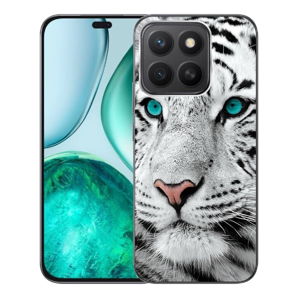 Gelový kryt mmCase na Honor X8c - bílý tygr