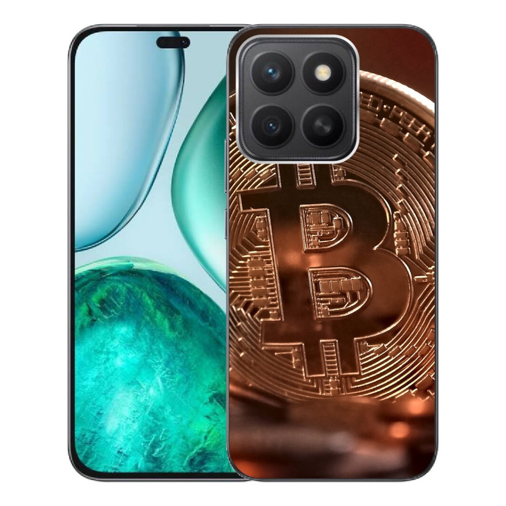 Gelový kryt mmCase na Honor X8c - bitcoin