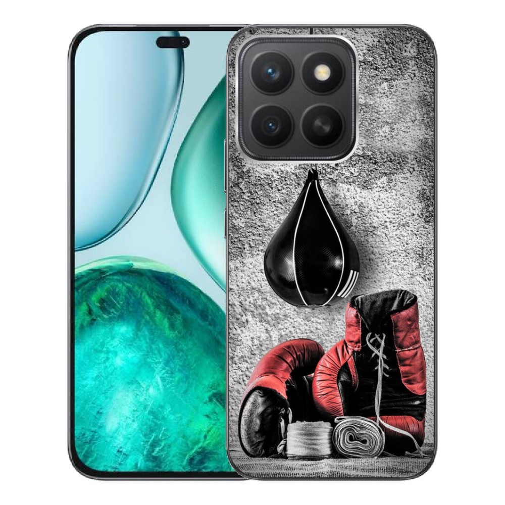 Gelový kryt mmCase na Honor X8c - boxovací pytel a rukavice