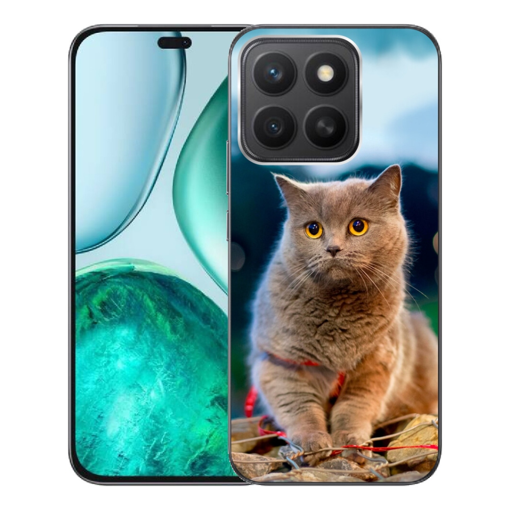 Gelový kryt mmCase na Honor X8c - britská modrá 2