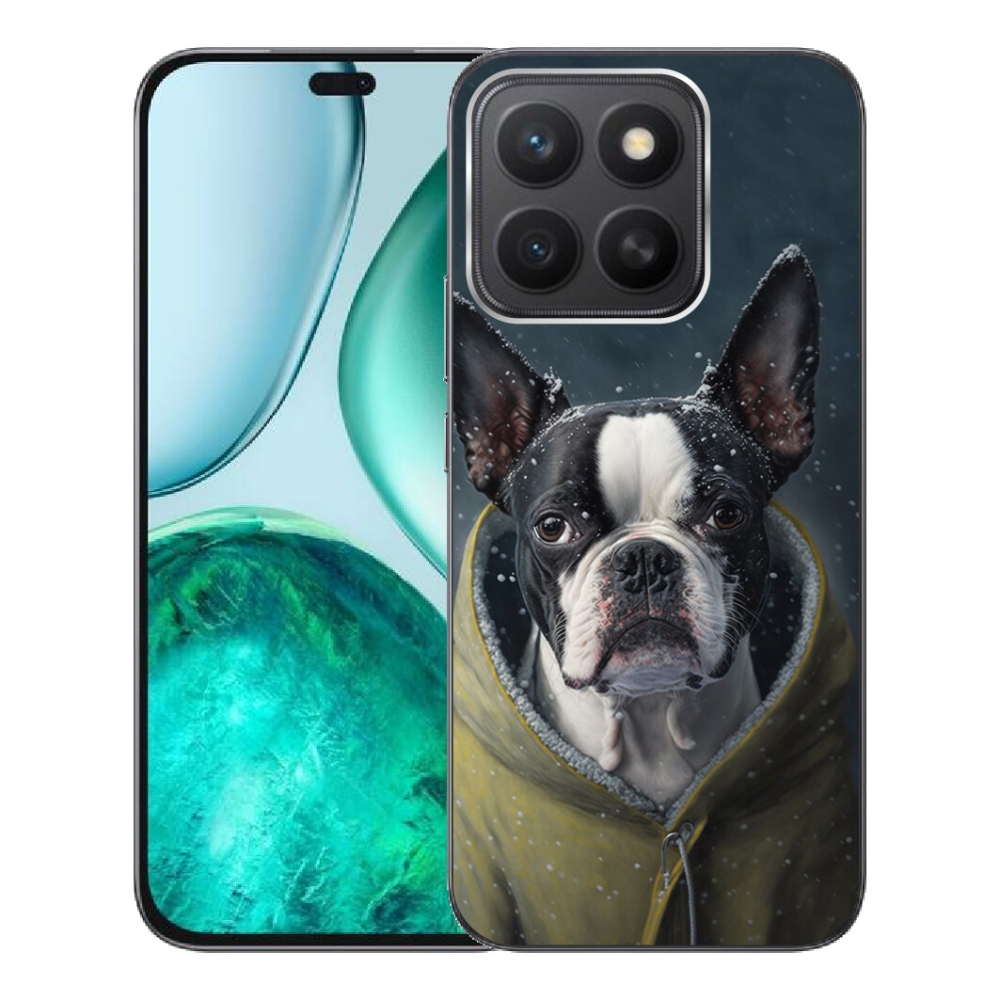 Gelový kryt mmCase na Honor X8c - buldoček