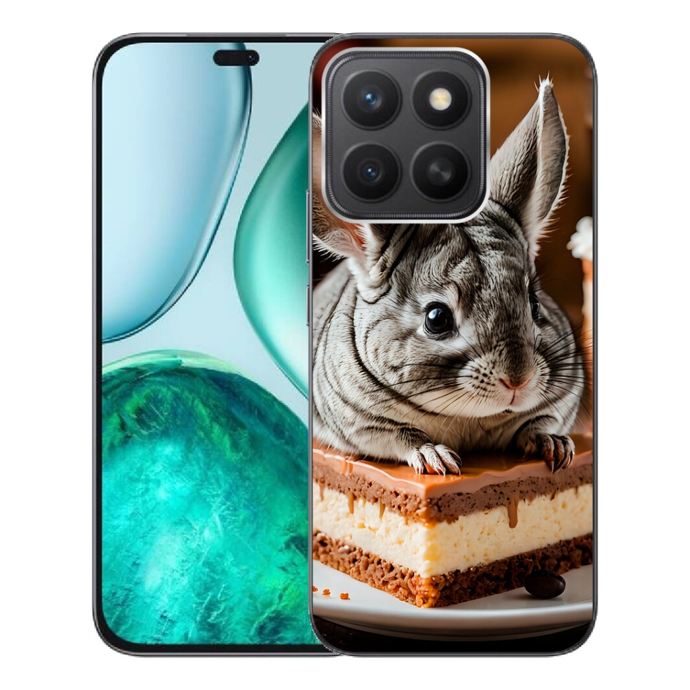 Gelový kryt mmCase na Honor X8c - činčila