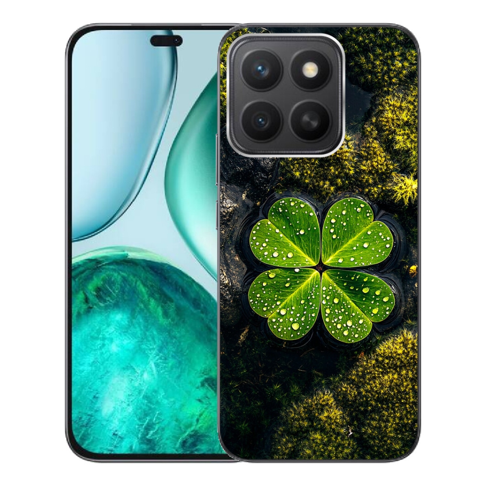 Gelový kryt mmCase na Honor X8c - čtyřlístek