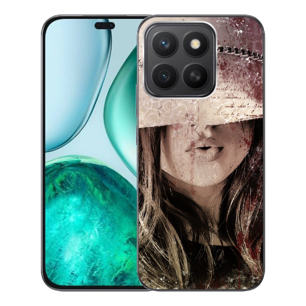 Gelový kryt mmCase na Honor X8c - dívka