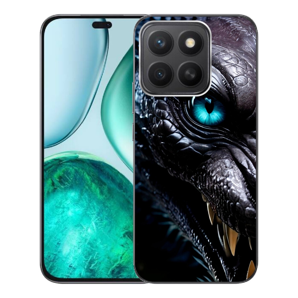 Gelový kryt mmCase na Honor X8c - dračí pohled