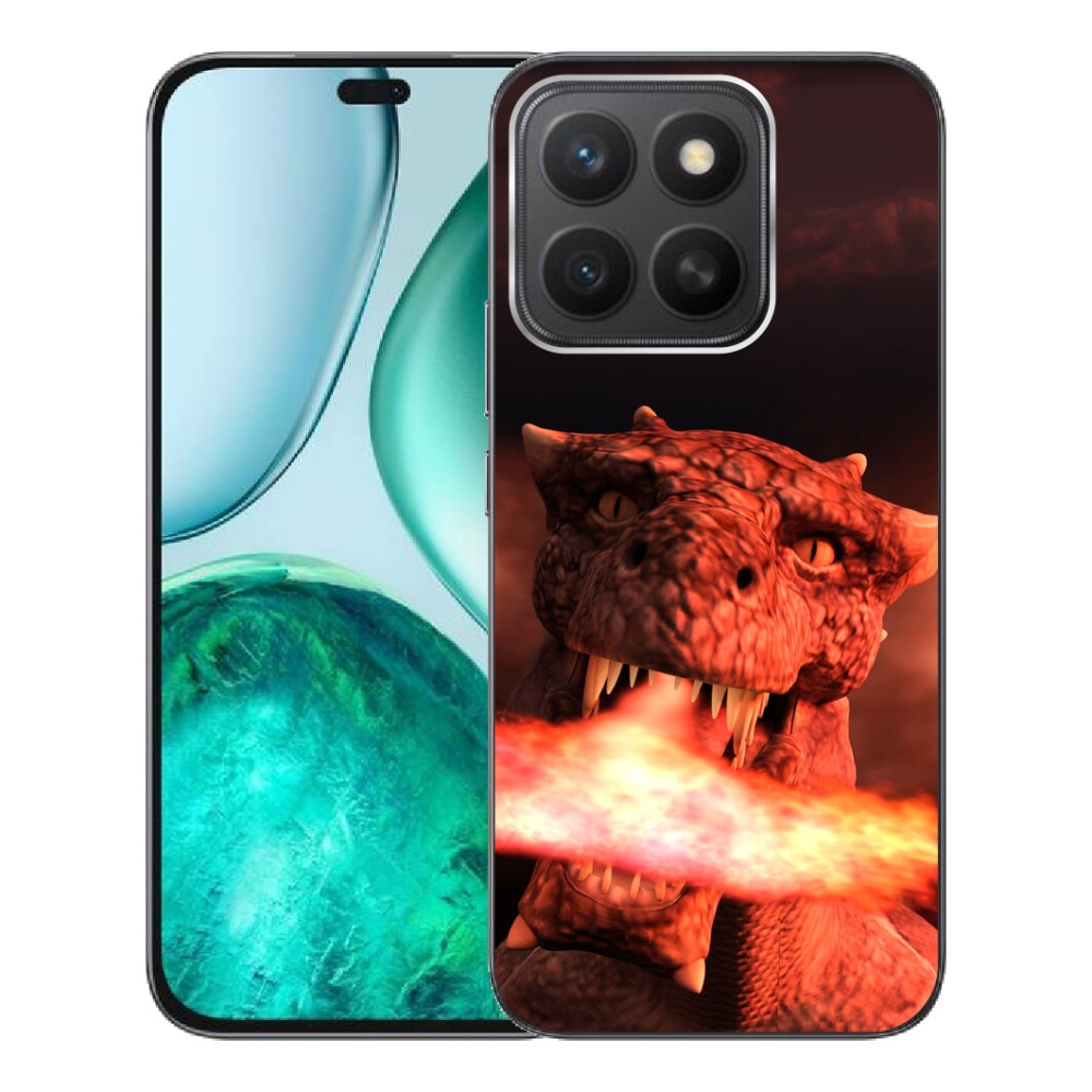 Gelový kryt mmCase na Honor X8c - drak