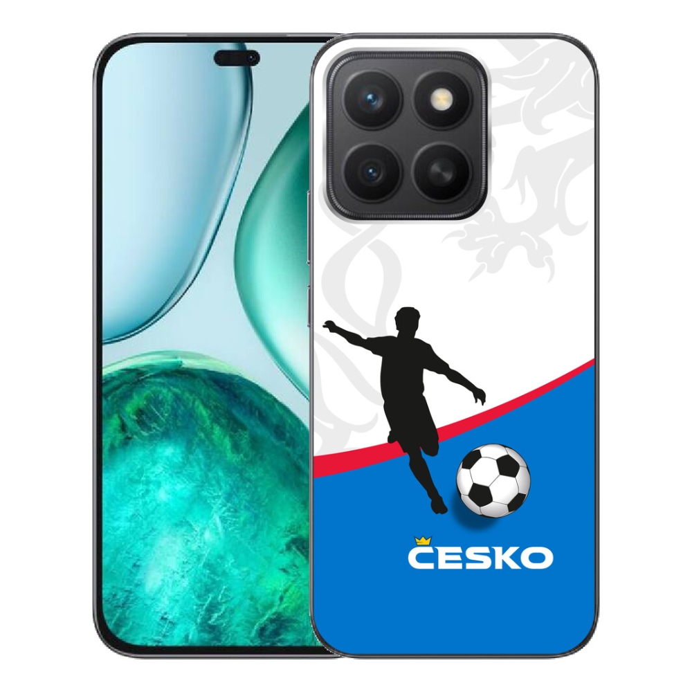 Gelový kryt mmCase na Honor X8c - fotbal Česko 1
