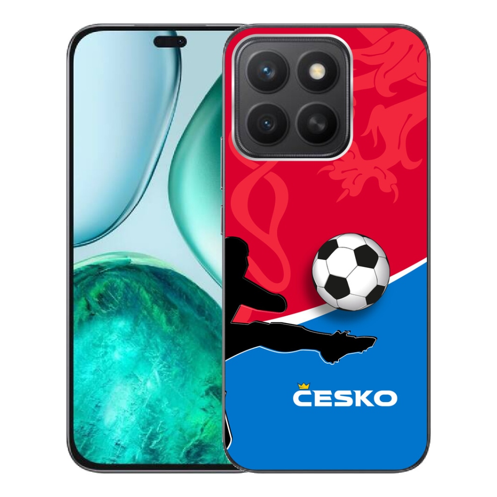 Gelový kryt mmCase na Honor X8c - fotbal Česko 2