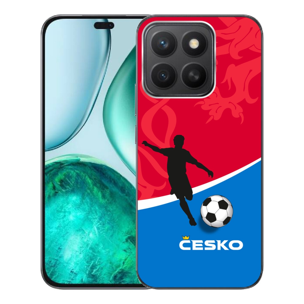 Gelový kryt mmCase na Honor X8c - fotbal Česko