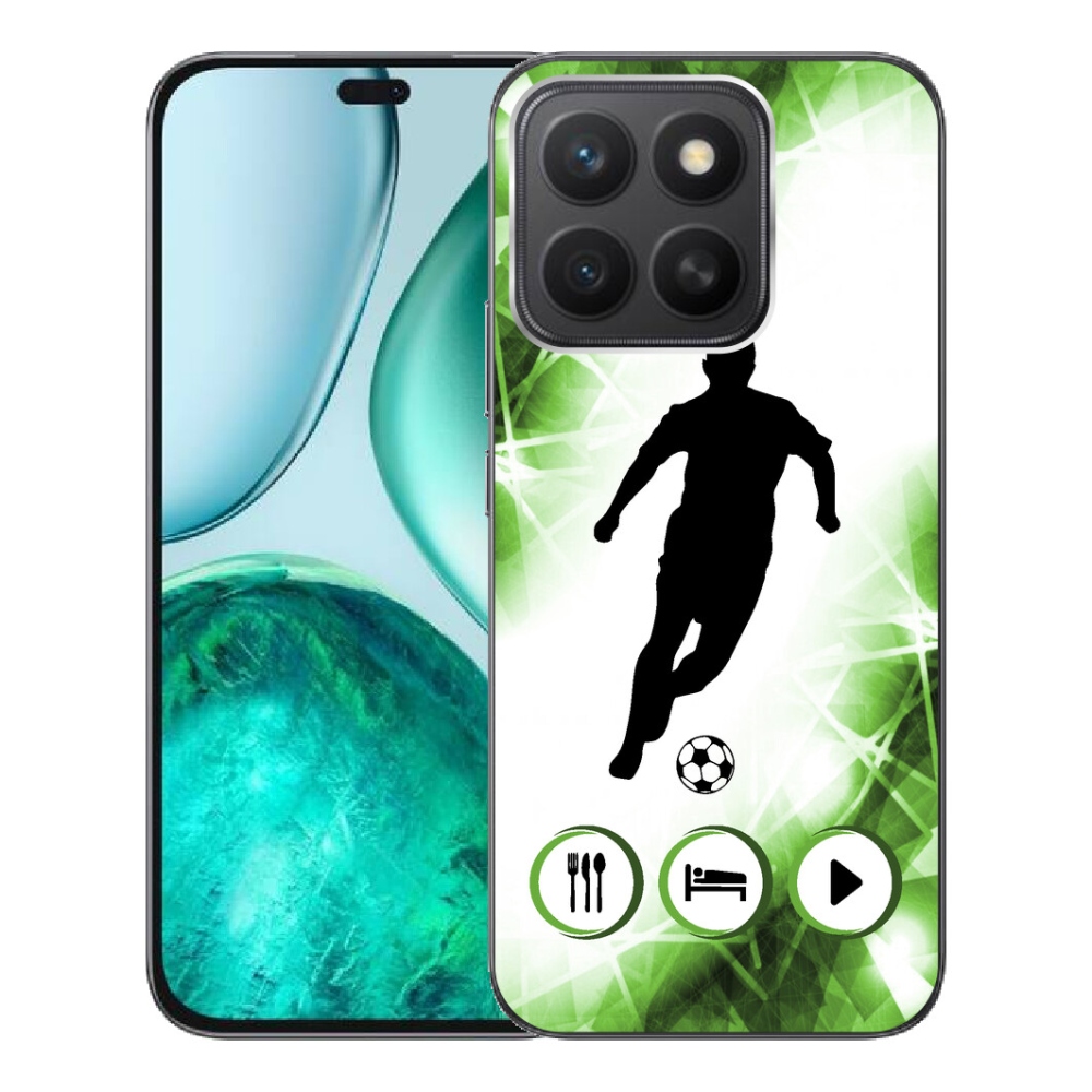 Gelový kryt mmCase na Honor X8c - fotbalista