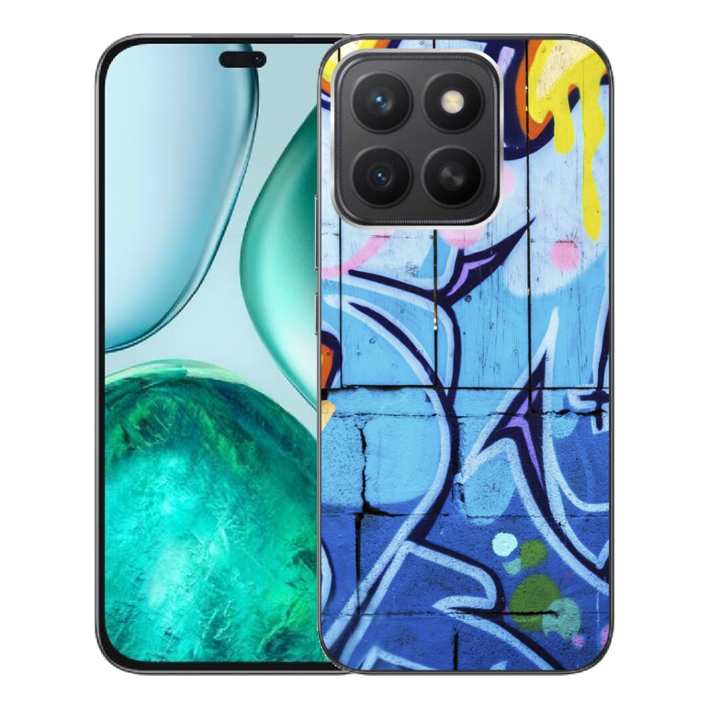 Gelový kryt mmCase na Honor X8c - graffiti