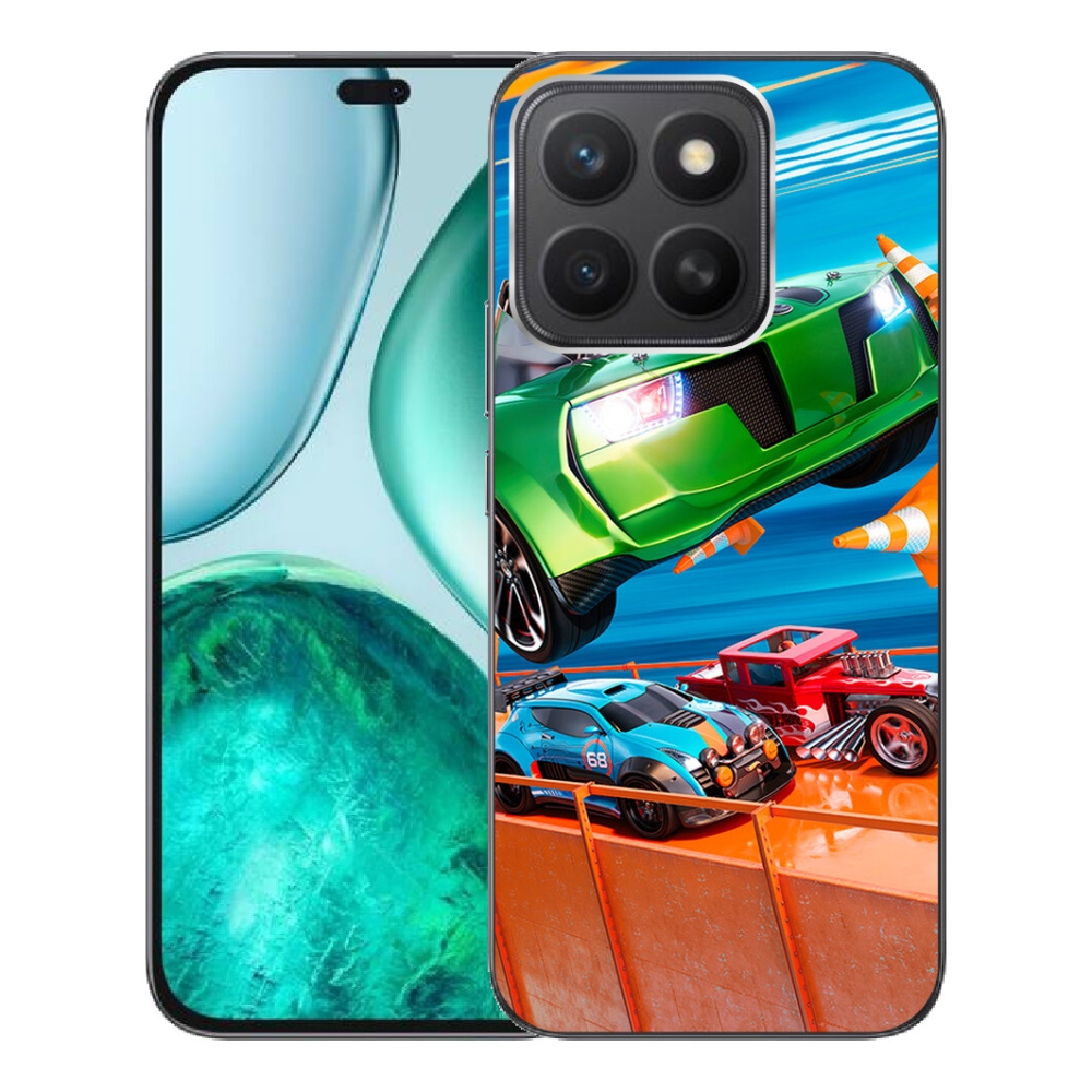 Gelový kryt mmCase na Honor X8c - hot wheels 1