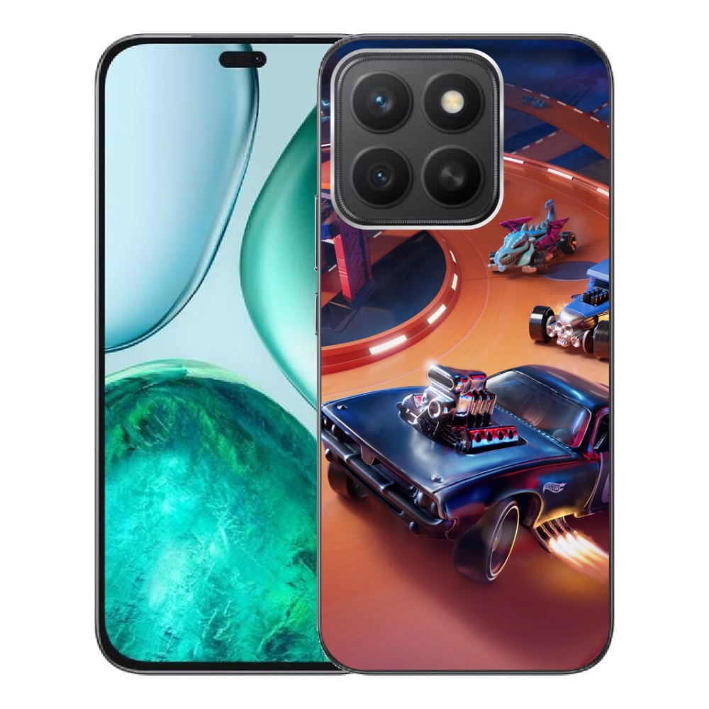 Gelový kryt mmCase na Honor X8c - hot wheels