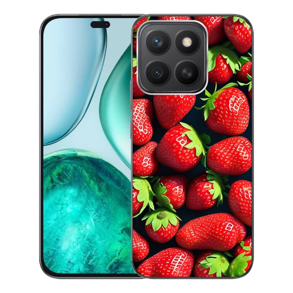 Gelový kryt mmCase na Honor X8c - jahody