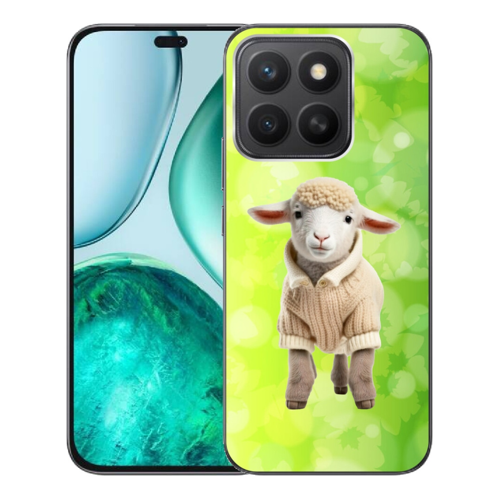 Gelový kryt mmCase na Honor X8c - jehně ve svetru