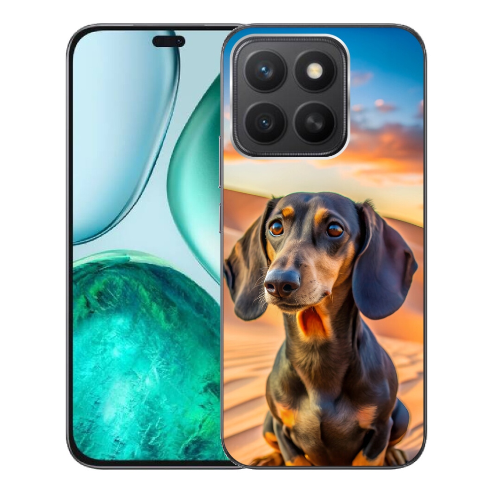 Gelový kryt mmCase na Honor X8c - jezevčík 3 