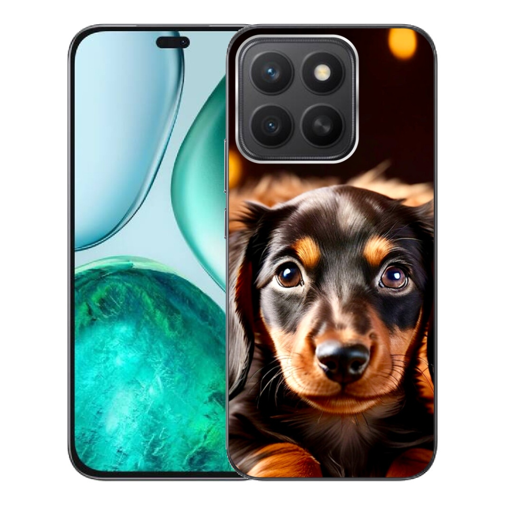 Gelový kryt mmCase na Honor X8c - jezevčík