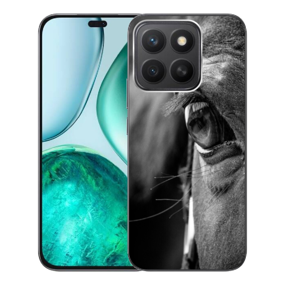 Gelový kryt mmCase na Honor X8c - koňský pohled