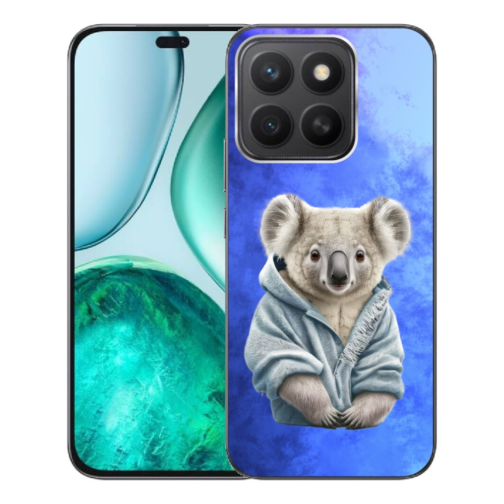 Gelový kryt mmCase na Honor X8c - koala ve svetru