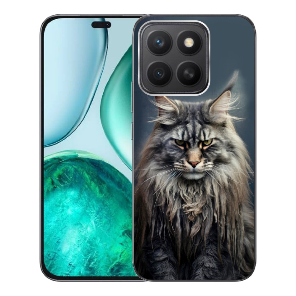 Gelový kryt mmCase na Honor X8c - kočíčí pohled 4