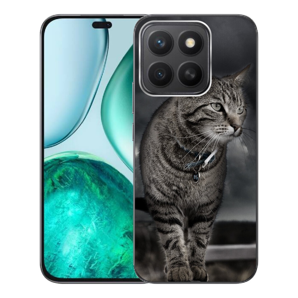 Gelový kryt mmCase na Honor X8c - kočka
