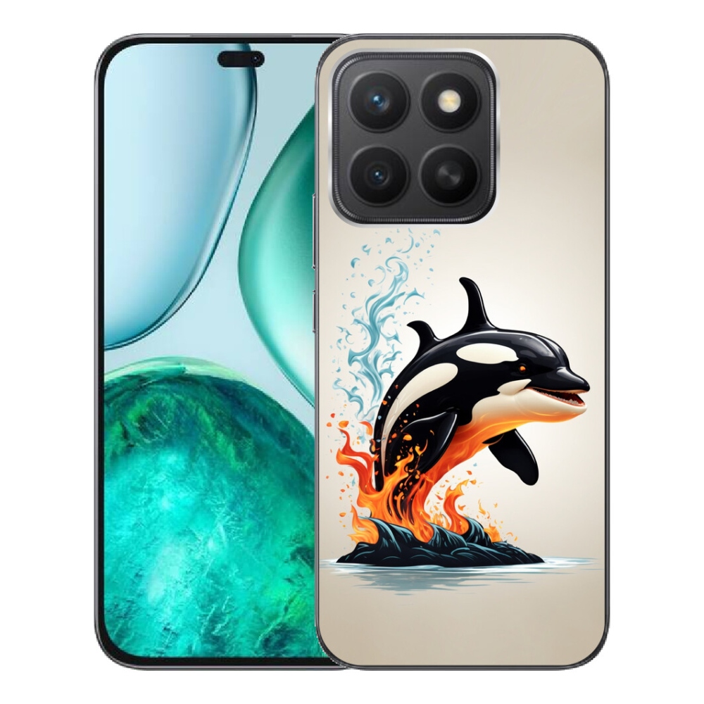 Gelový kryt mmCase na Honor X8c - kosatka