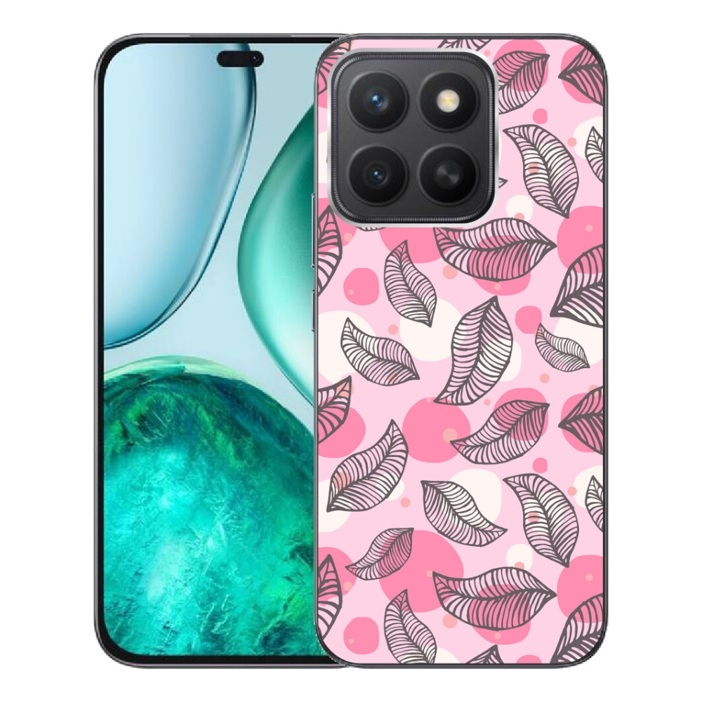 Gelový kryt mmCase na Honor X8c - kreslené padající listy