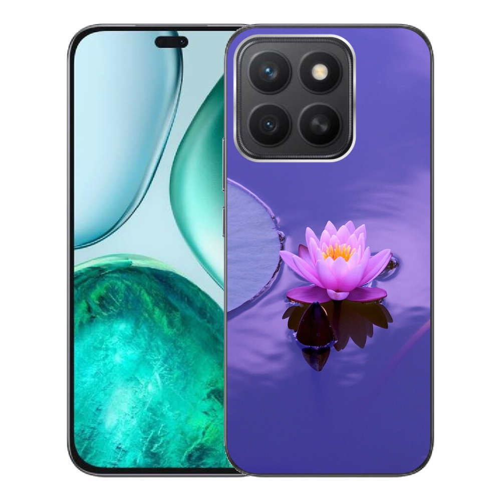 Gelový kryt mmCase na Honor X8c - květ na hladině