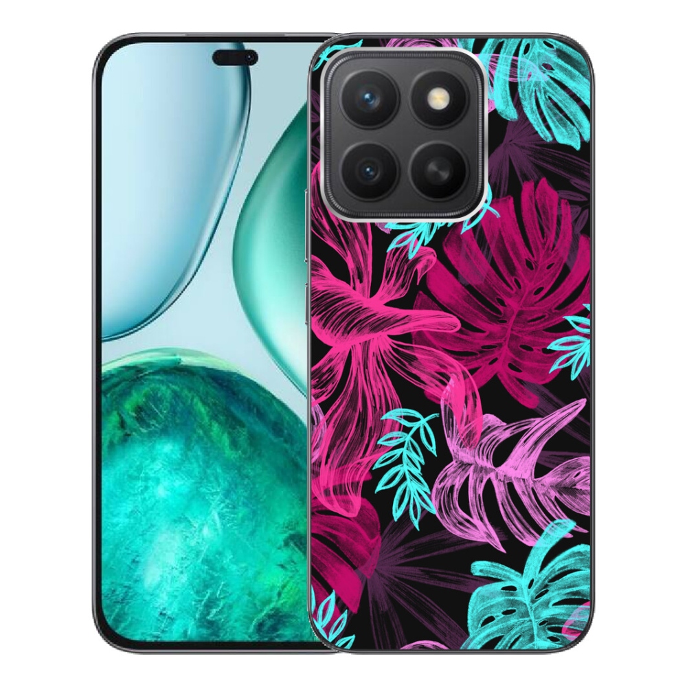 Gelový kryt mmCase na Honor X8c - květiny 1