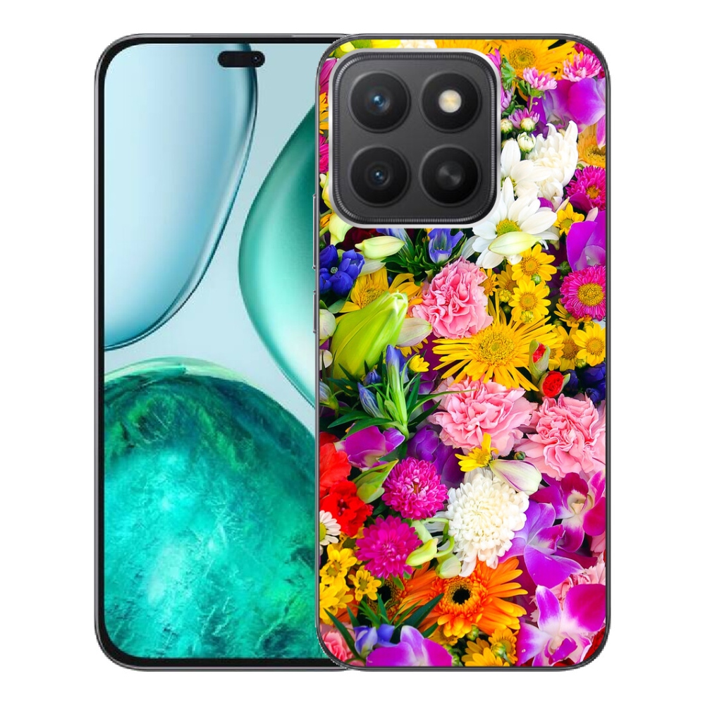 Gelový kryt mmCase na Honor X8c - květiny 12