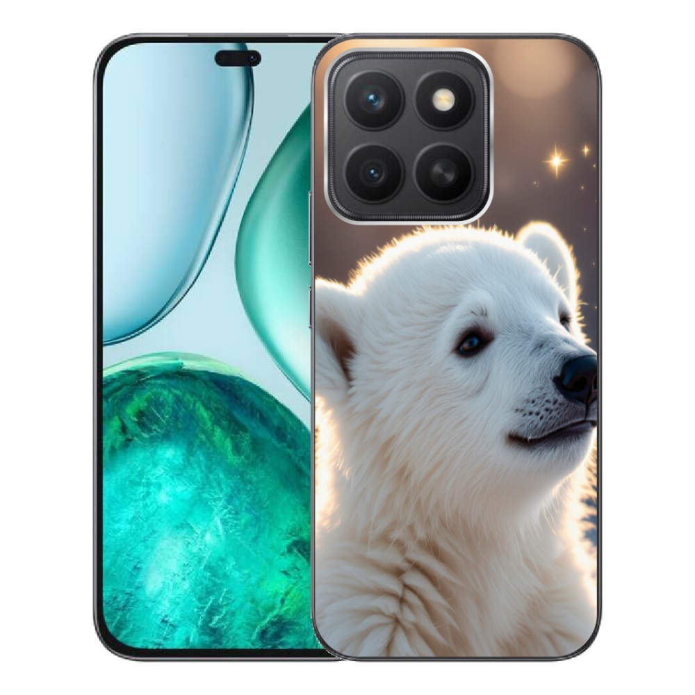 Gelový kryt mmCase na Honor X8c - lední medvěd