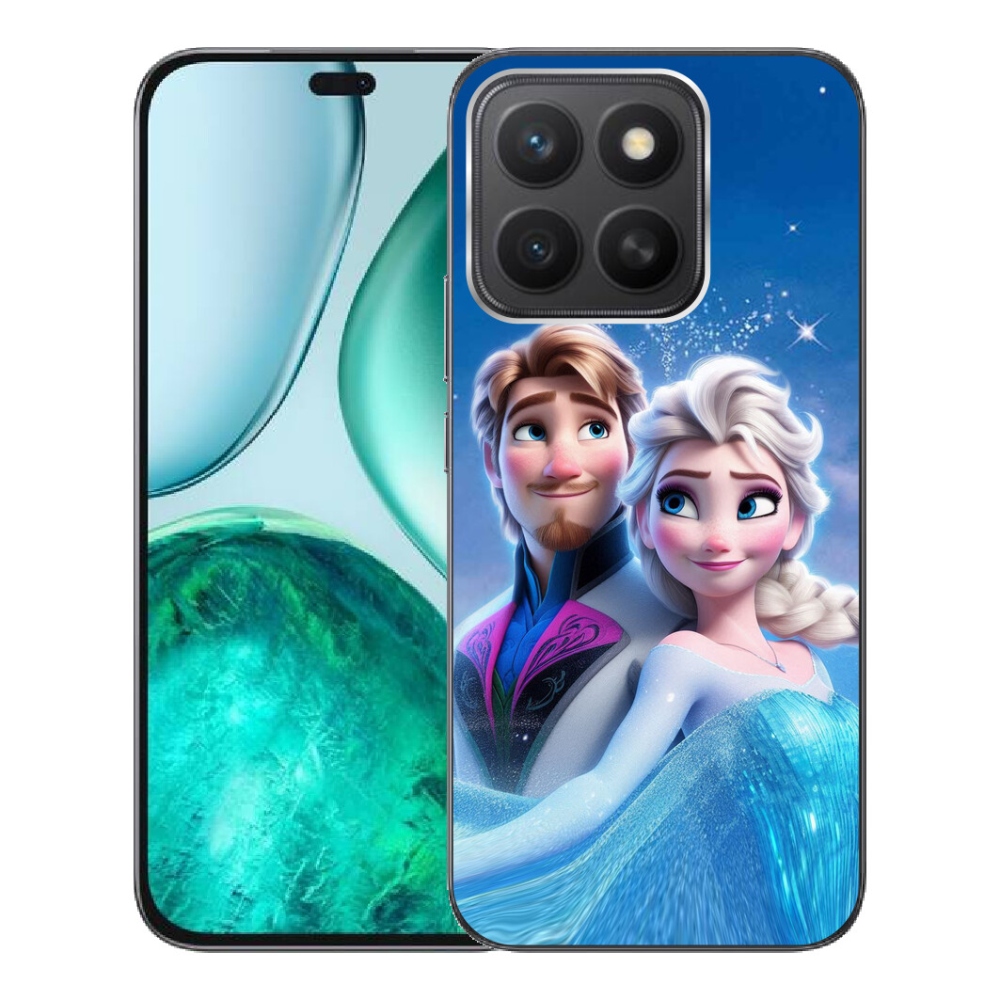 Gelový kryt mmCase na Honor X8c - ledové království 1
