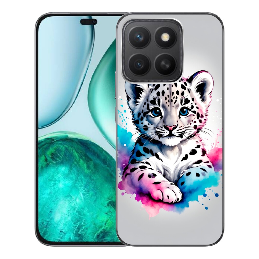 Gelový kryt mmCase na Honor X8c - levhartí mládě
