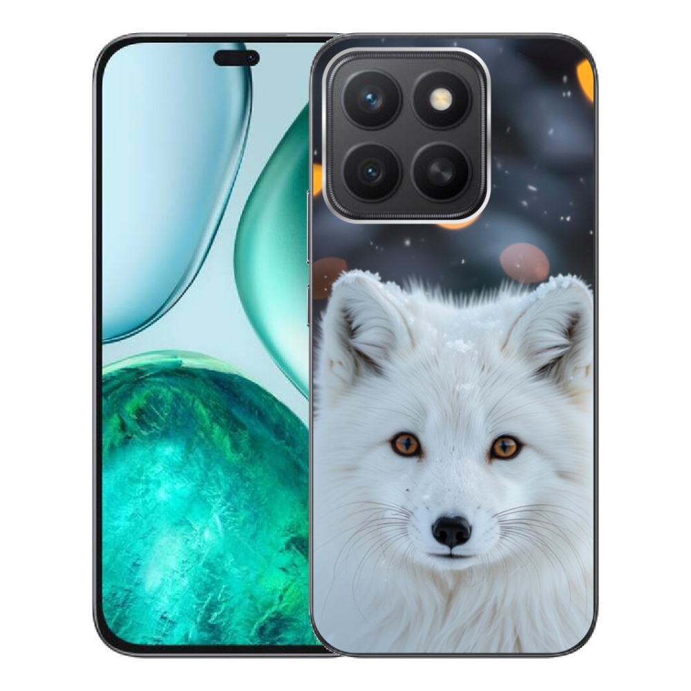 Gelový kryt mmCase na Honor X8c - liška polární