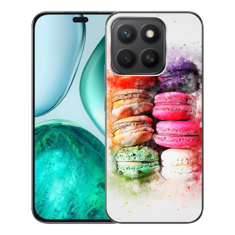 Gelový kryt mmCase na Honor X8c - makrónky