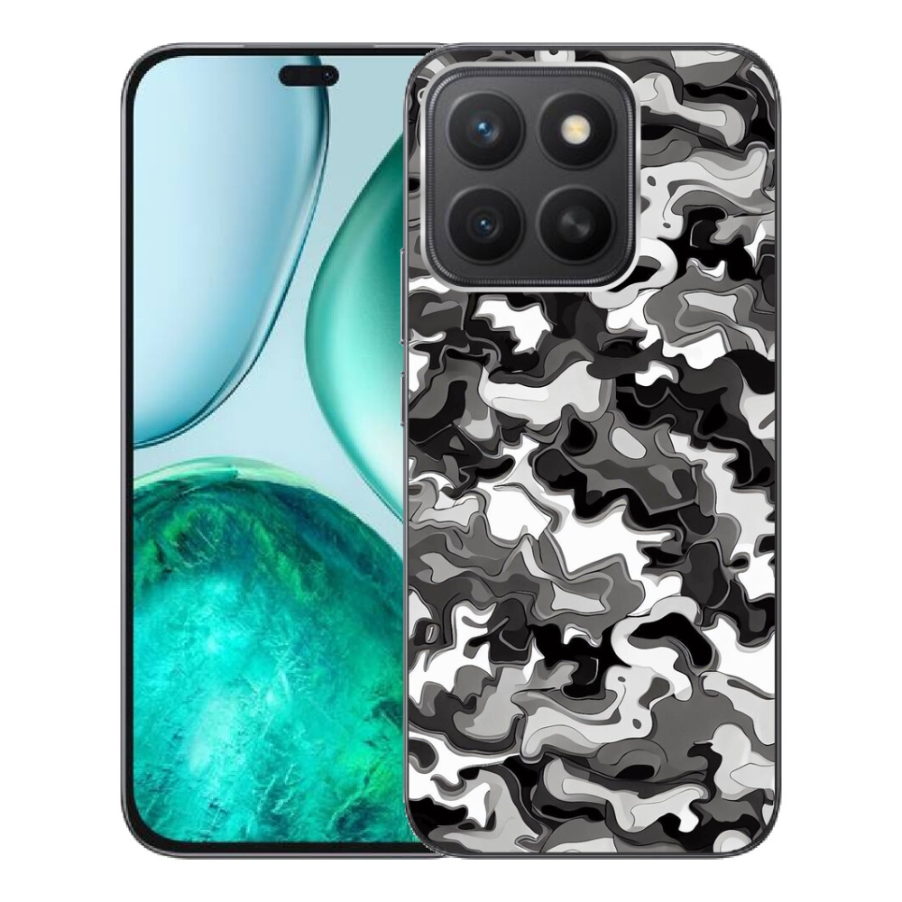 Gelový kryt mmCase na Honor X8c - maskáčový vzor 3