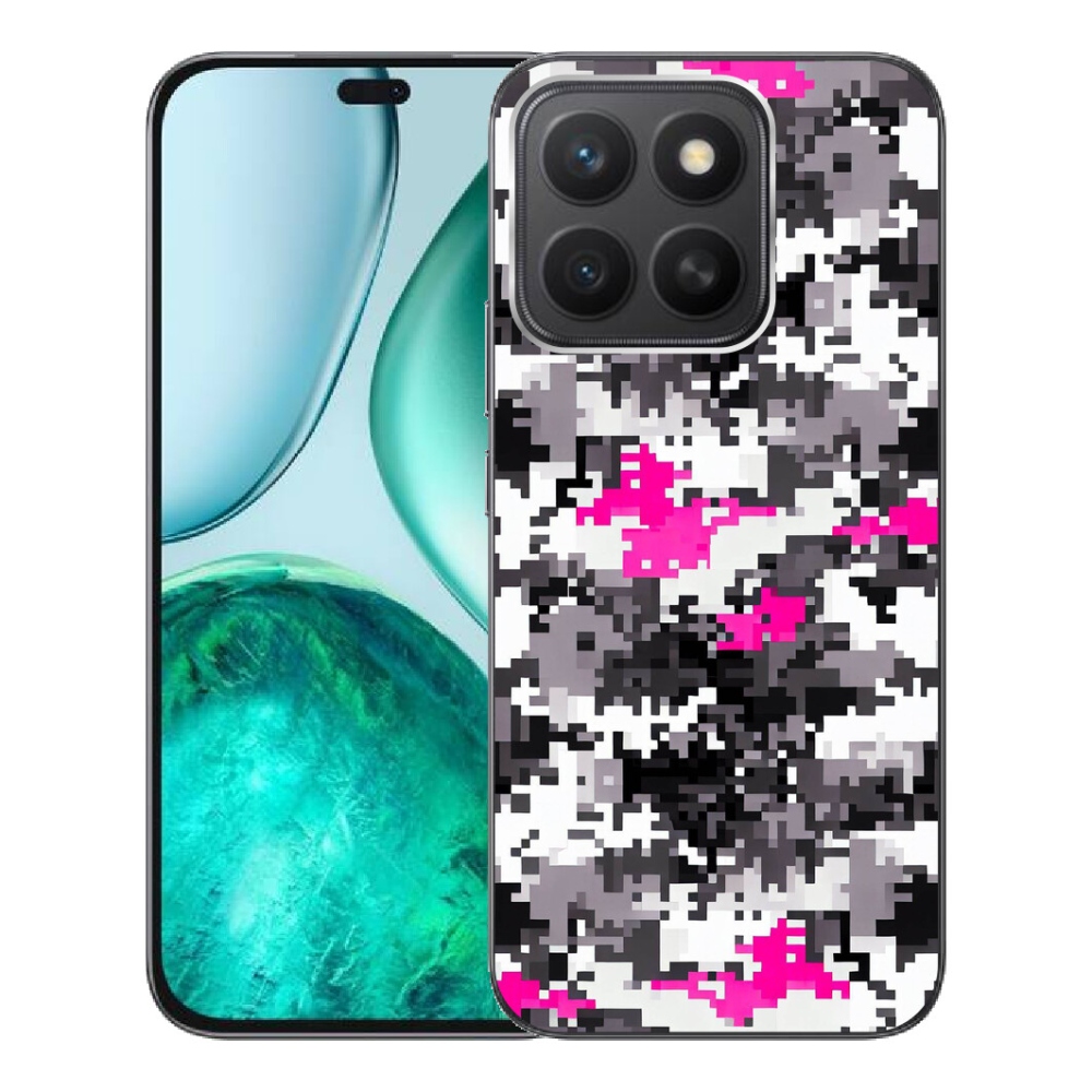Gelový kryt mmCase na Honor X8c - maskáčový vzor 4