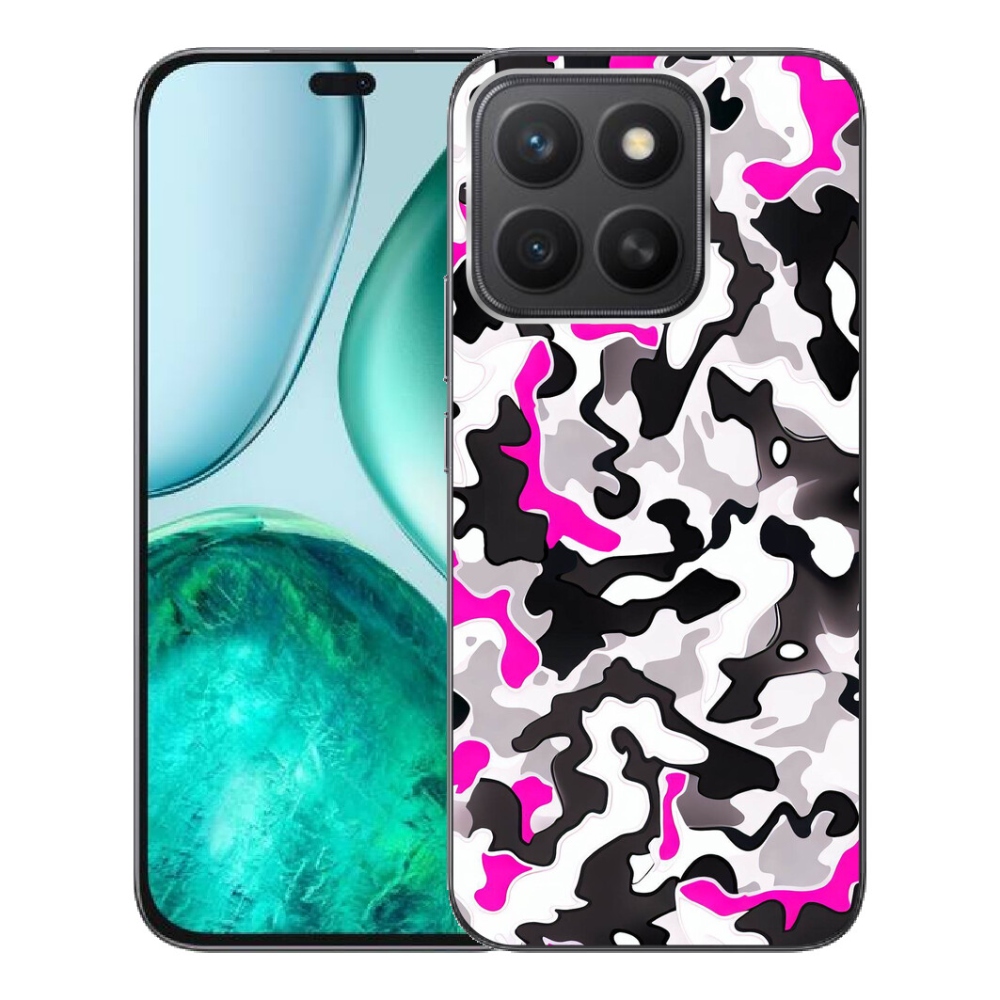 Gelový kryt mmCase na Honor X8c - maskáčový vzor 5