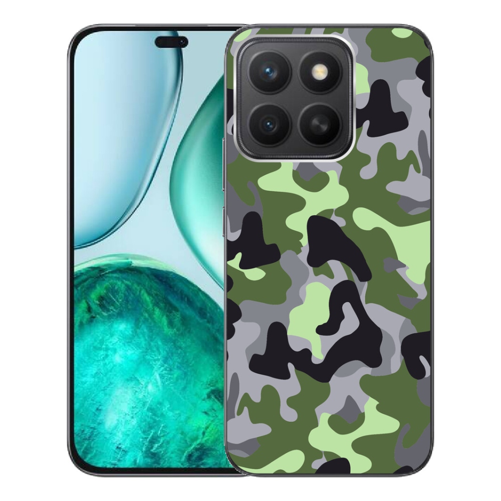 Gelový kryt mmCase na Honor X8c - maskáčový vzor 7