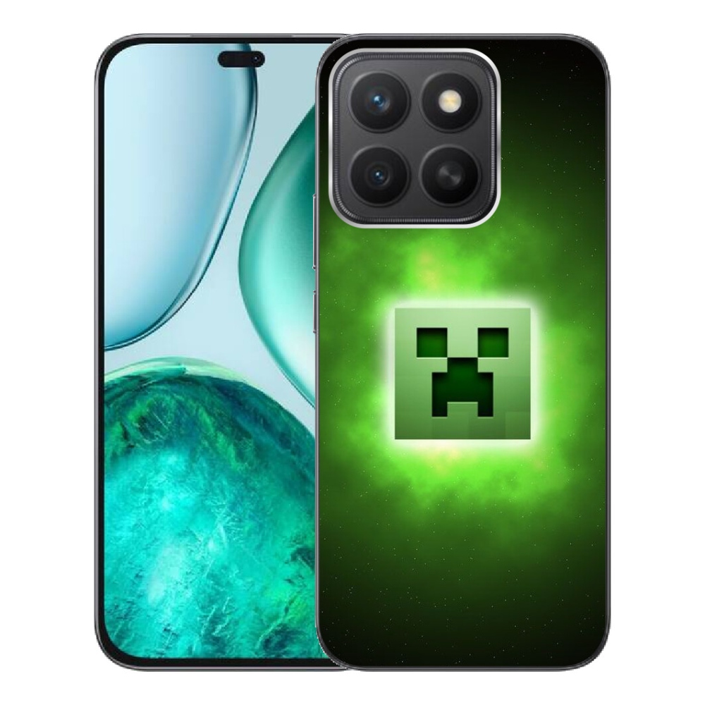 Gelový kryt mmCase na Honor X8c - minecraft
