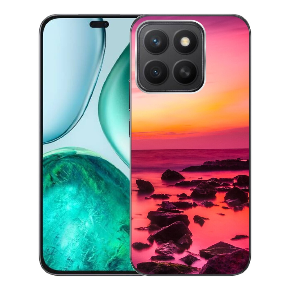 Gelový kryt mmCase na Honor X8c - moře a záře