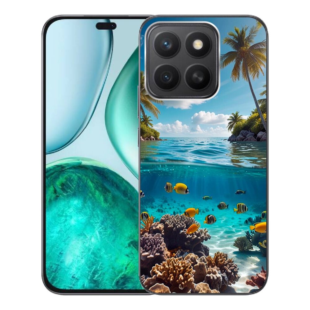 Gelový kryt mmCase na Honor X8c - mořský svět 4