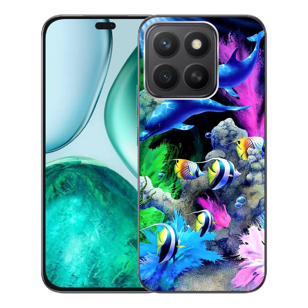Gelový kryt mmCase na Honor X8c - mořský svět