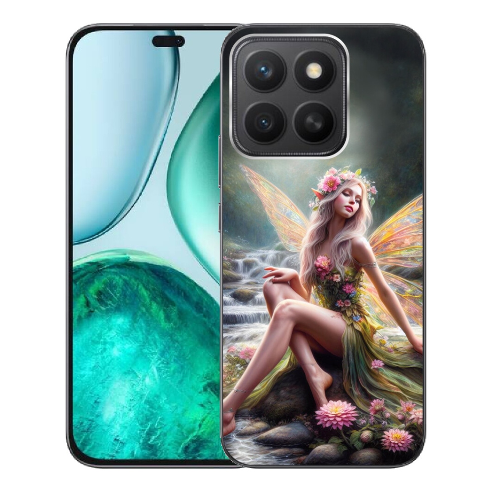 Gelový kryt mmCase na Honor X8c - motýlí žena 1